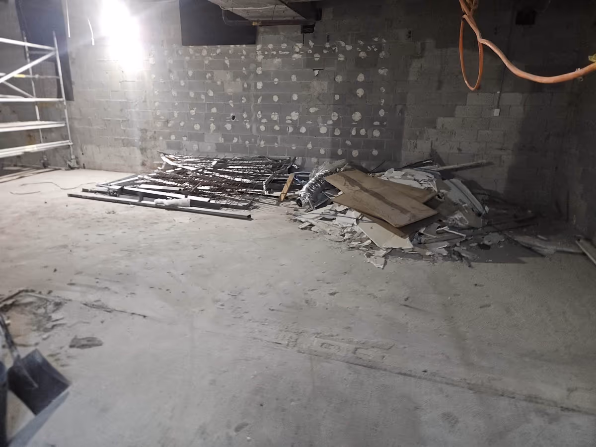Interior demolition and removal